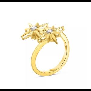 Roberto Coin - 18k Yellow Gold Diamond Ring - NEW, only been worn a few times